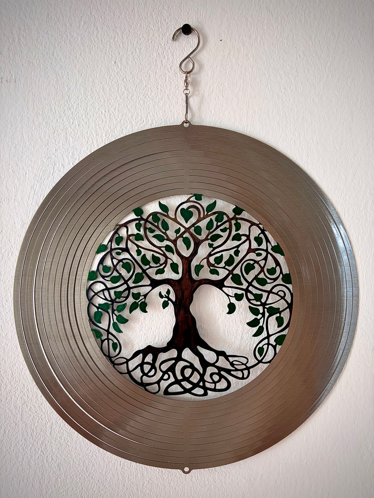 Spinner decorativo KALU - Silver Tree