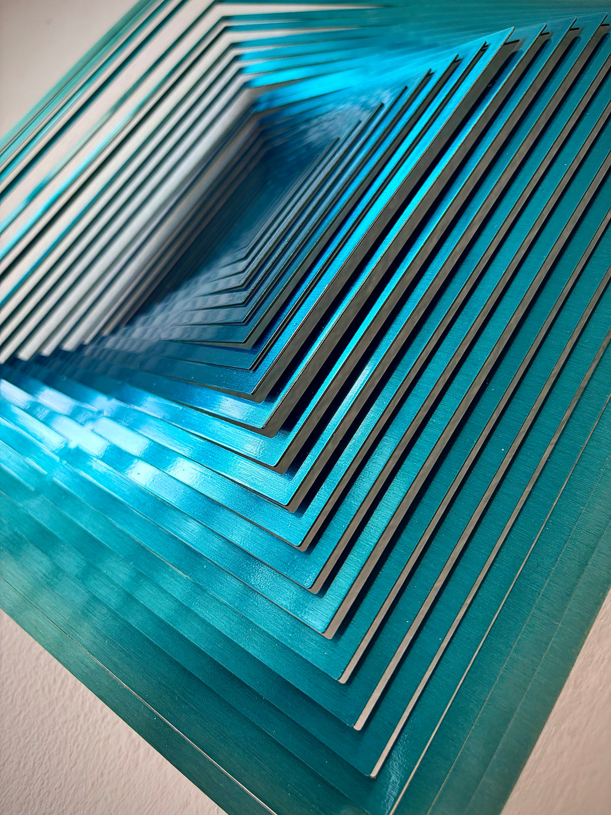 Spinner decorativo KALU - Infinity Aqua Cube