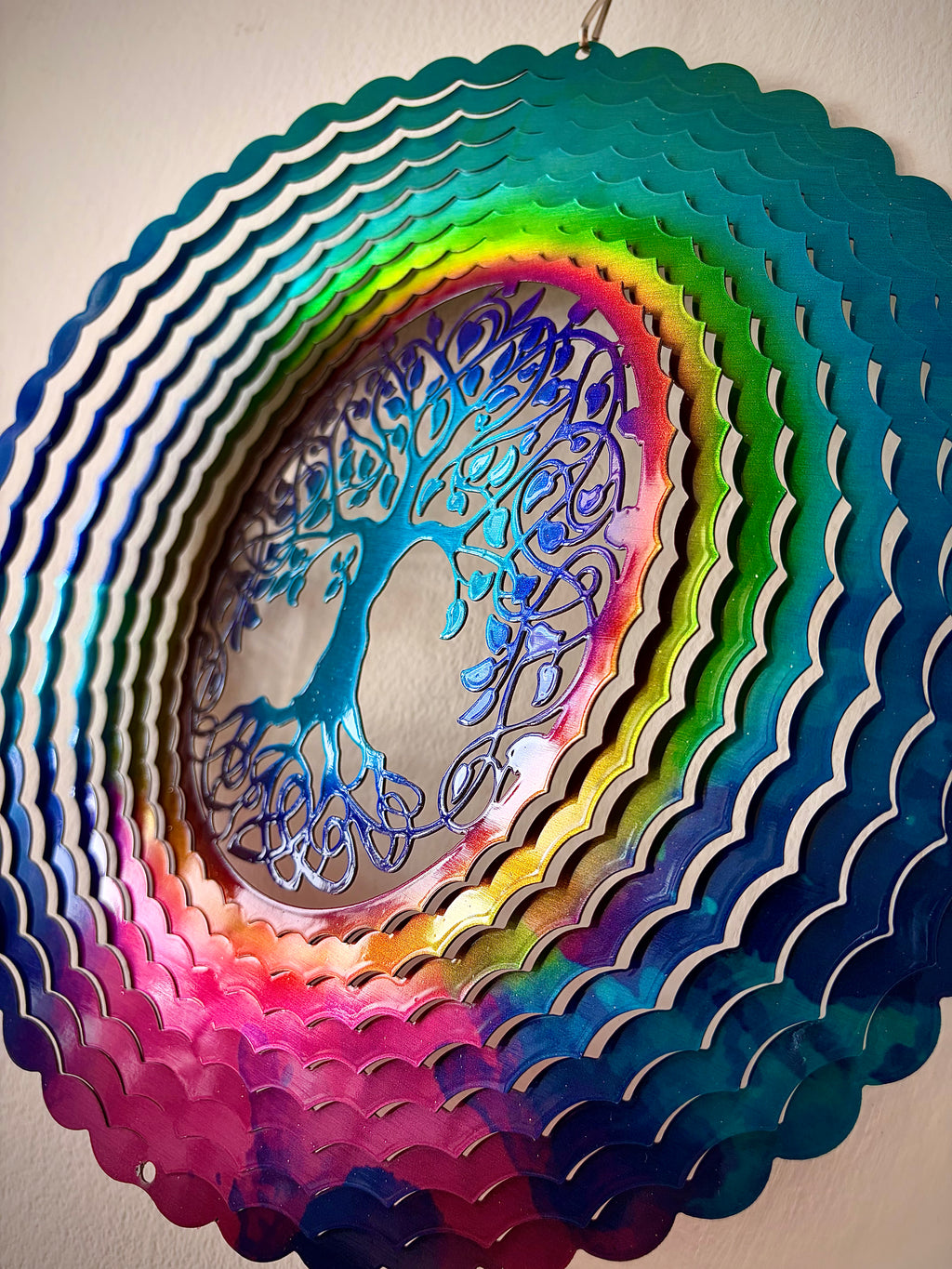 Spinner decorativo KALU - Rainbow Tree
