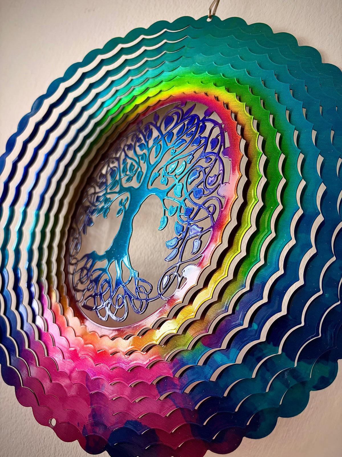 Spinner decorativo KALU - Rainbow Tree