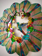 Spinner decorativo KALU - Hummingbird Garden