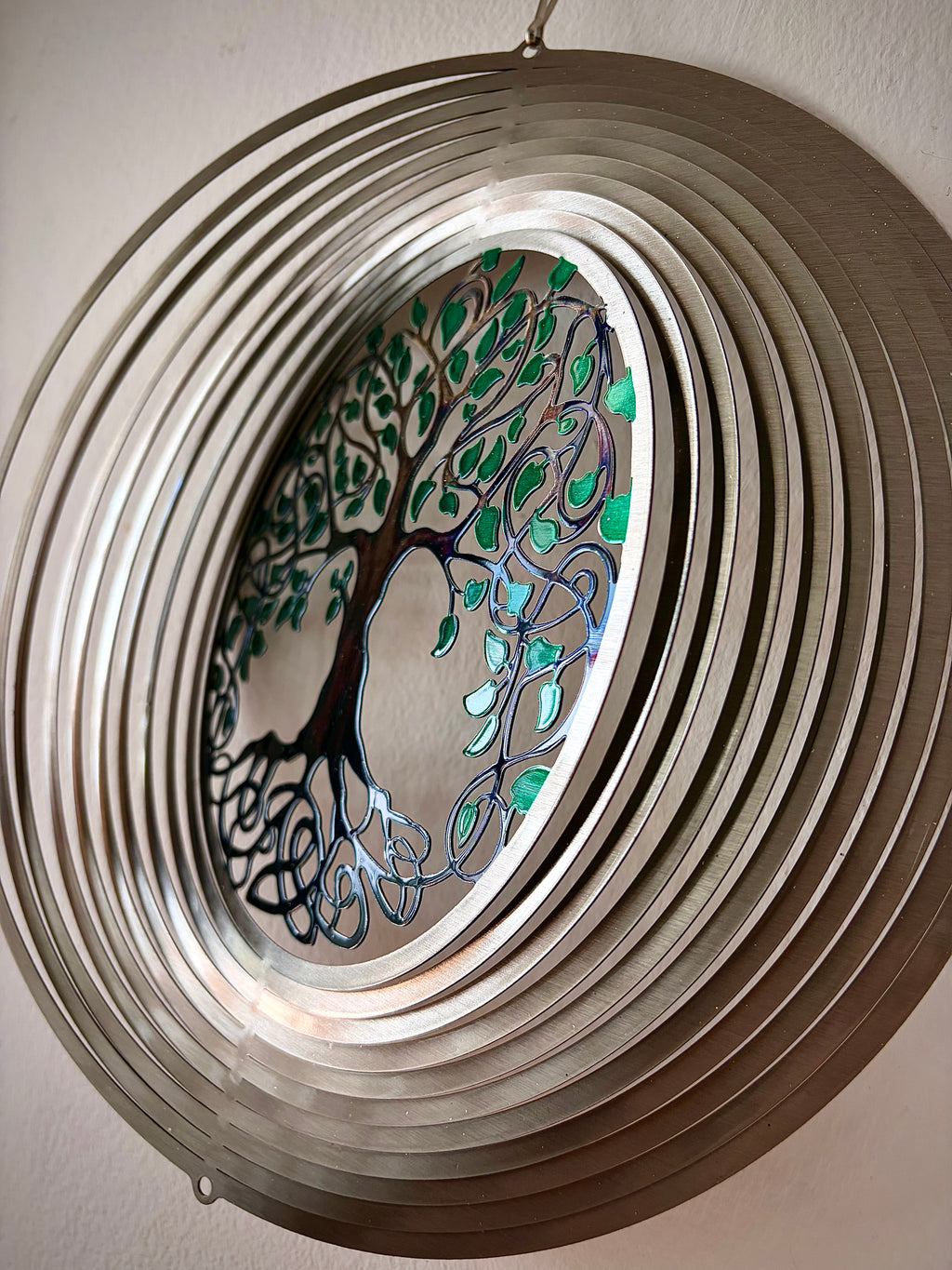 Spinner decorativo KALU - Silver Tree