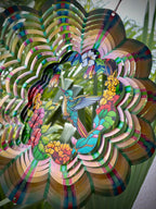 Spinner decorativo KALU - Hummingbird Garden