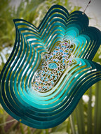 Spinner decorativo KALU - Ocean Hamsa